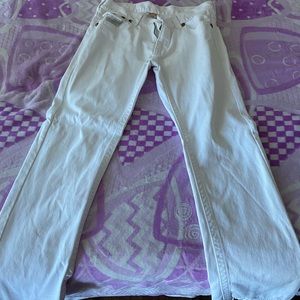 White mens true religion jeans